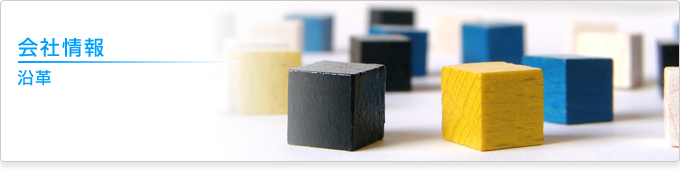 会社情報　沿革